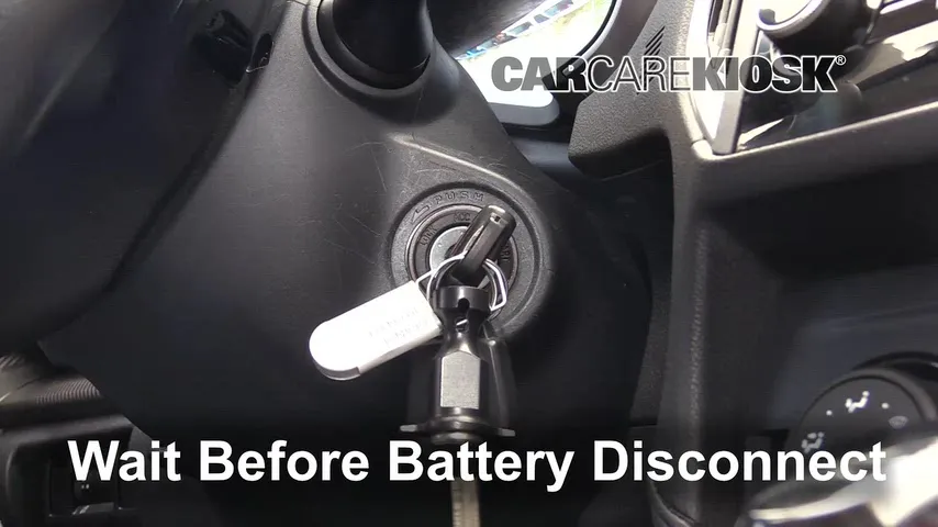 2018 Subaru Crosstrek Premium 2.0L 4 Cyl. Battery Replace